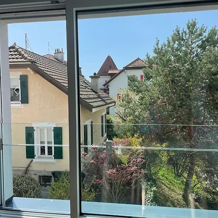 Proche Lausanne: Studio Bien Equipe Leilighet Prilly Eksteriør bilde